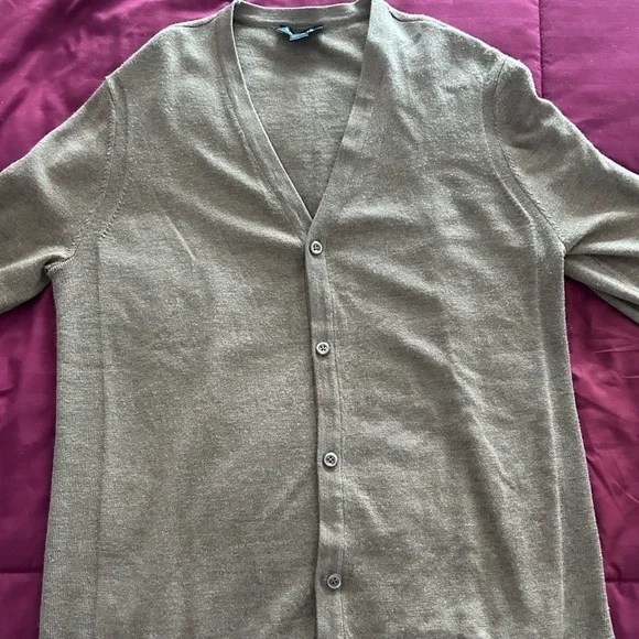 Men’s Express Cardigan Sweater - Picture 1 of 4